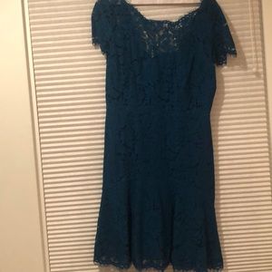 DVF lace dress size 8